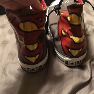 Converse Superman shoes size 10.5